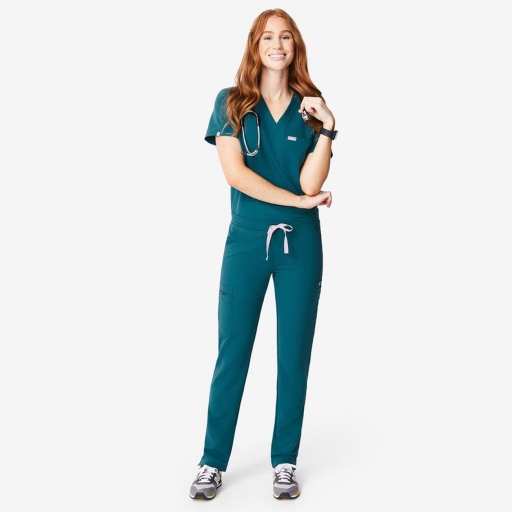 Figs Caribbean Blue size S